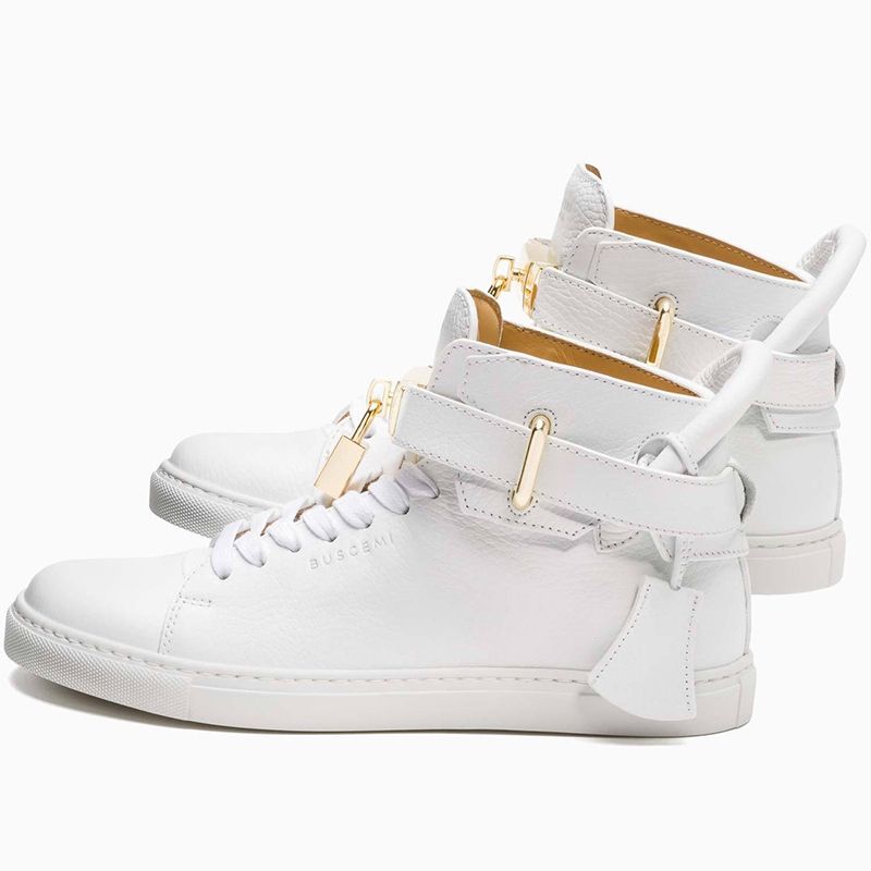 20AW NEW】buscemi_men / 100MMハイトップスニーカー / WHITE (BUSCEMI ...