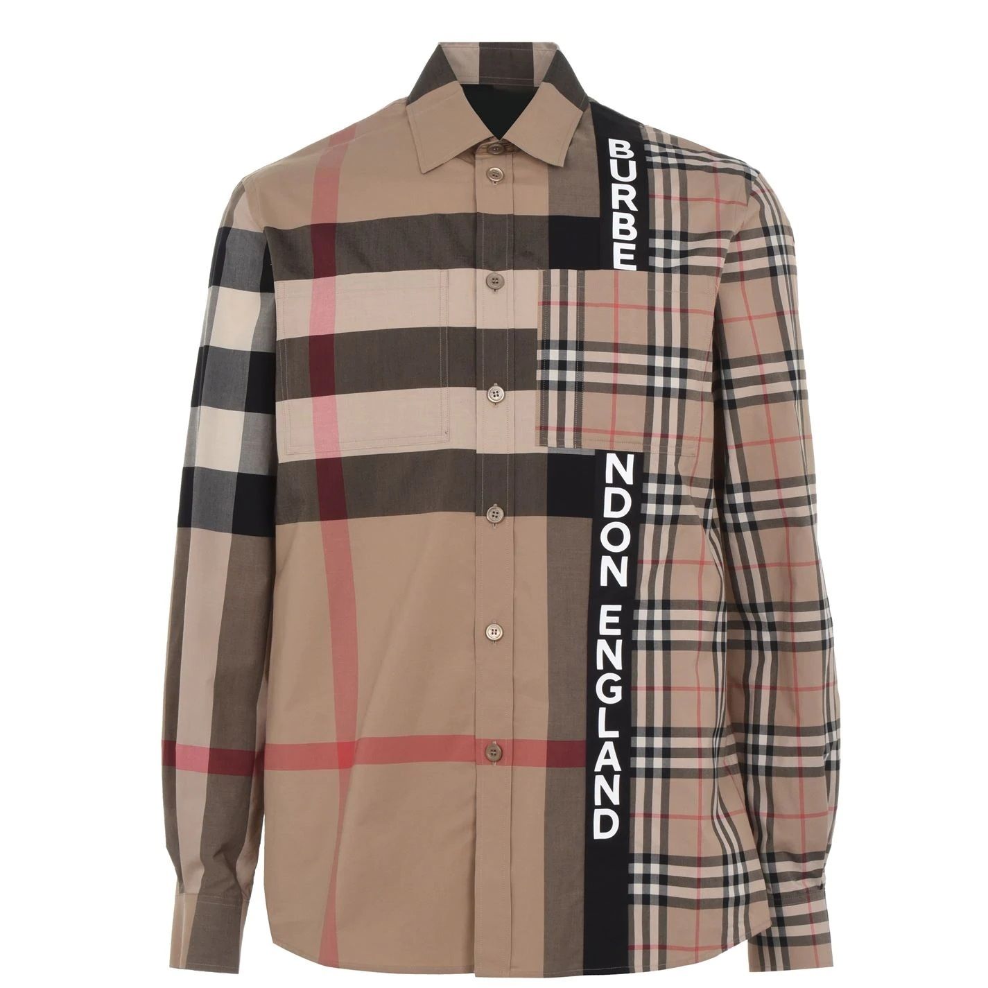 SALE】残少!人気 Burberry バーバリー メンズチェックシャツ (Burberry ...