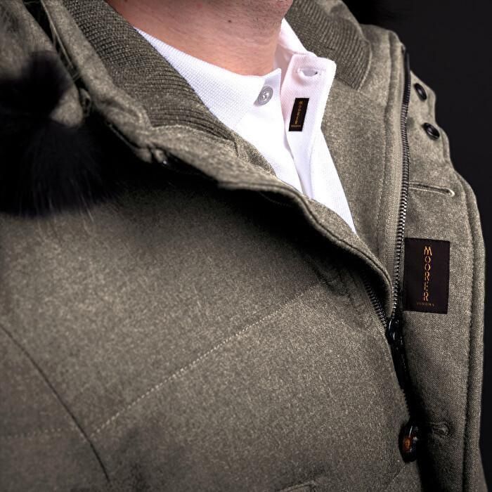 直営店】☆MooRER☆ BARBIERI-LL Parka ダウンジャケット - www ...