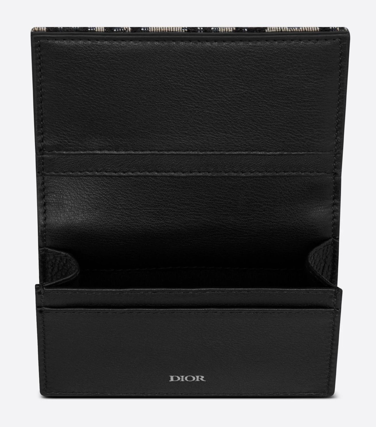 DIOR ビジネスカードケース オブリーク ジャカード すぐ届く (Dior