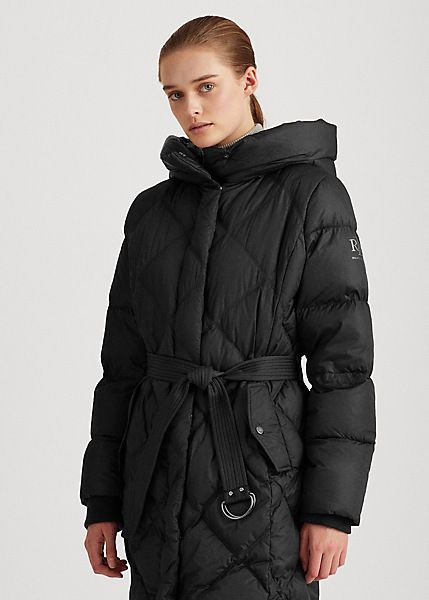 特別価格!Ralph Lauren ベルトダウンコート 80%のダックダウン ...