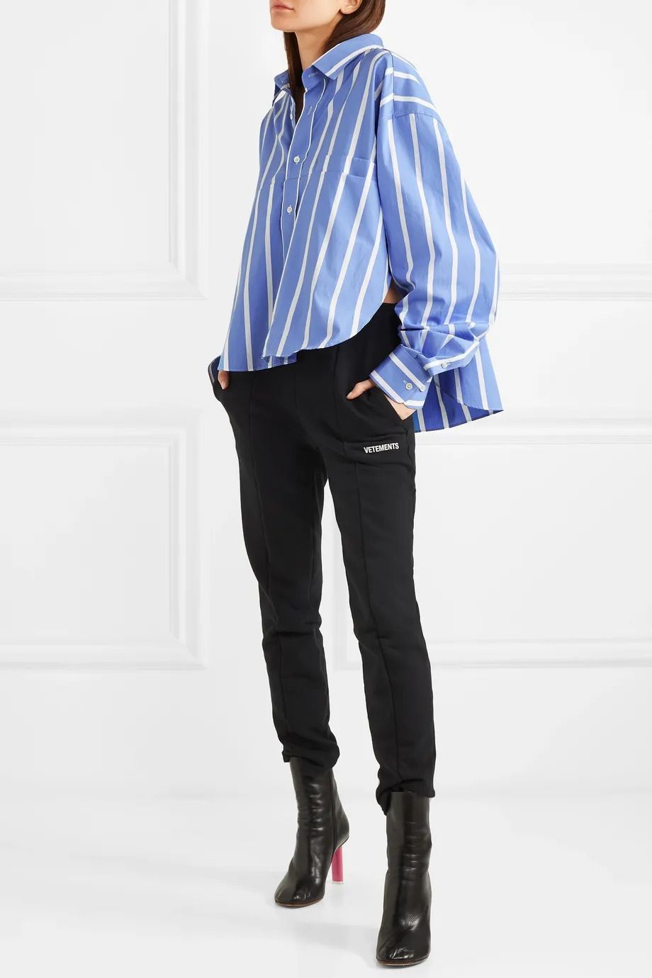 送料・関税込み*VETEMENTS >> ストライプシャツ (VETEMENTS/ブラウス 送料・関税込み*VETEMENTS >> ストライプシャツ (VETEMENTS/ブラウス
