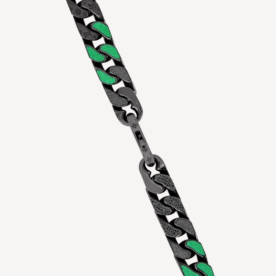 21SS Louis Vuitton コリエ・チェーンリンクス パッチーズ 2054 (Louis 21SS Louis Vuitton コリエ・チェーンリンクス パッチーズ 2054 (Louis