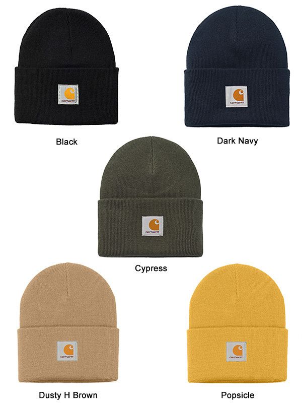 Carhartt カーハート ACRYLIC WATCH CAP ビーニー ニット帽 (Carhartt ...