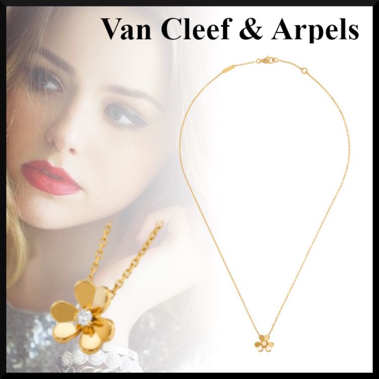 Van Cleef&Arpels】フリヴォル ダイヤモンド Gold ペンダント
