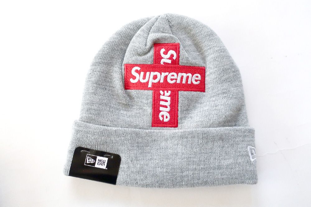 supreme new era cross box beanie ボックスロゴメンズ