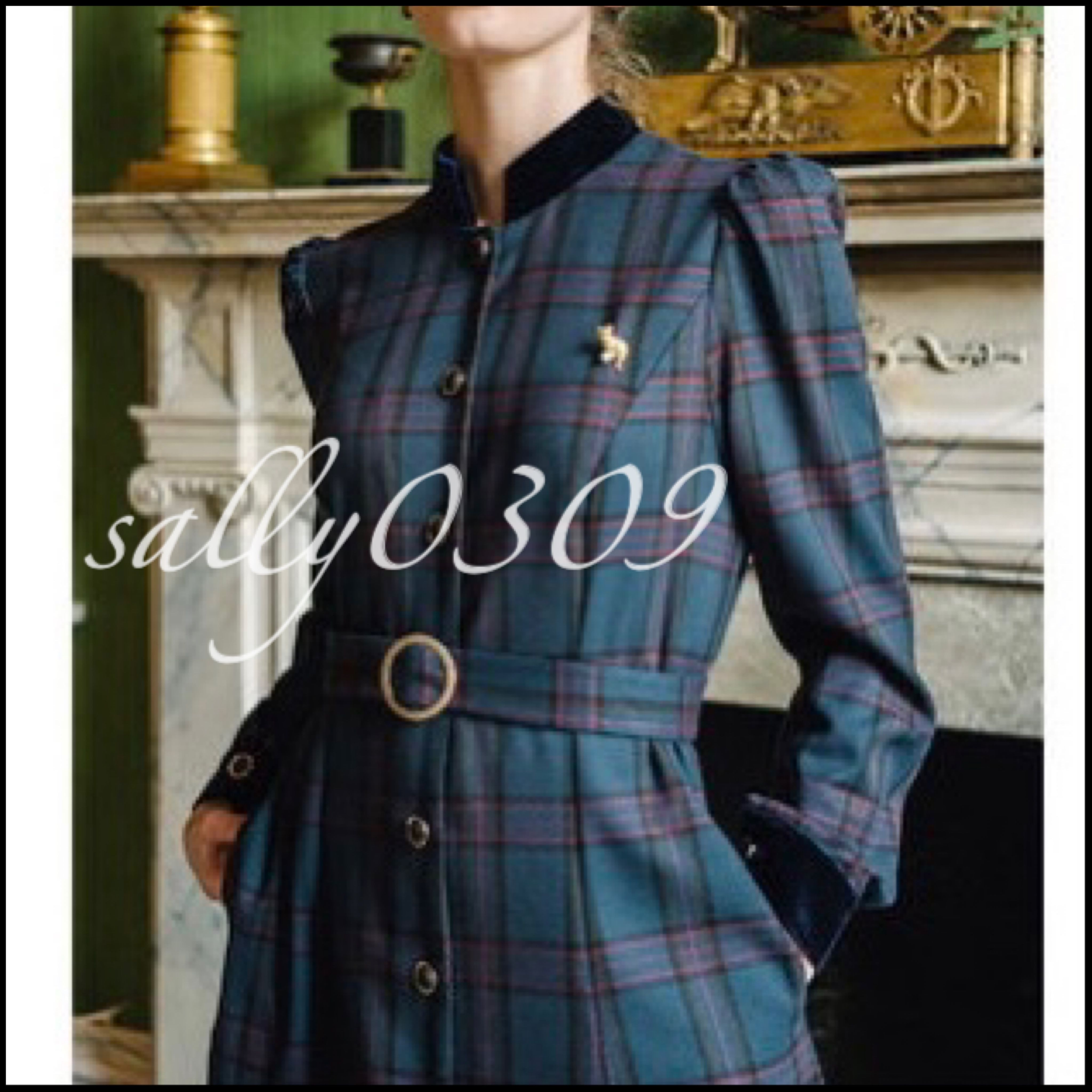 【関税・送料無料】Miss Patina★Diana チェック柄 ワンピース 関税・送料無料】Miss Patina☆Diana チェック柄 ワンピース