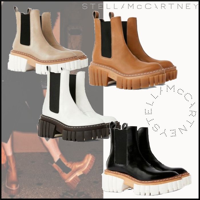 Stella McCartney】ステラ マッカートニー エミリー ブーツ (Stella 今季一番 ステラマッカートニー エミリーブーツ 37.5 ブーツ