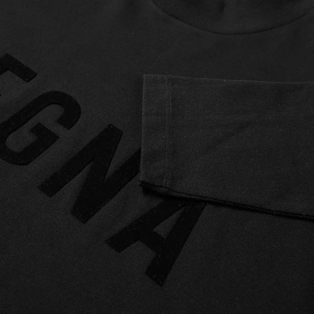 FEAR OF GOD x ZEGNA | OVERSIZED LOGO L/S T-SHIRT Tシャツ 黒 ...