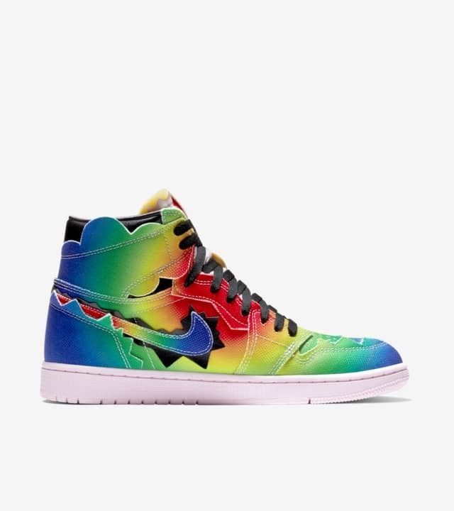 NIKE Air Jordan1 High J.Balvin エアジョーダン1 J・バルヴィン (Nike オンラインストア買付 新品 NIKE L Black パーカー Balvin J × Jordan パーカー