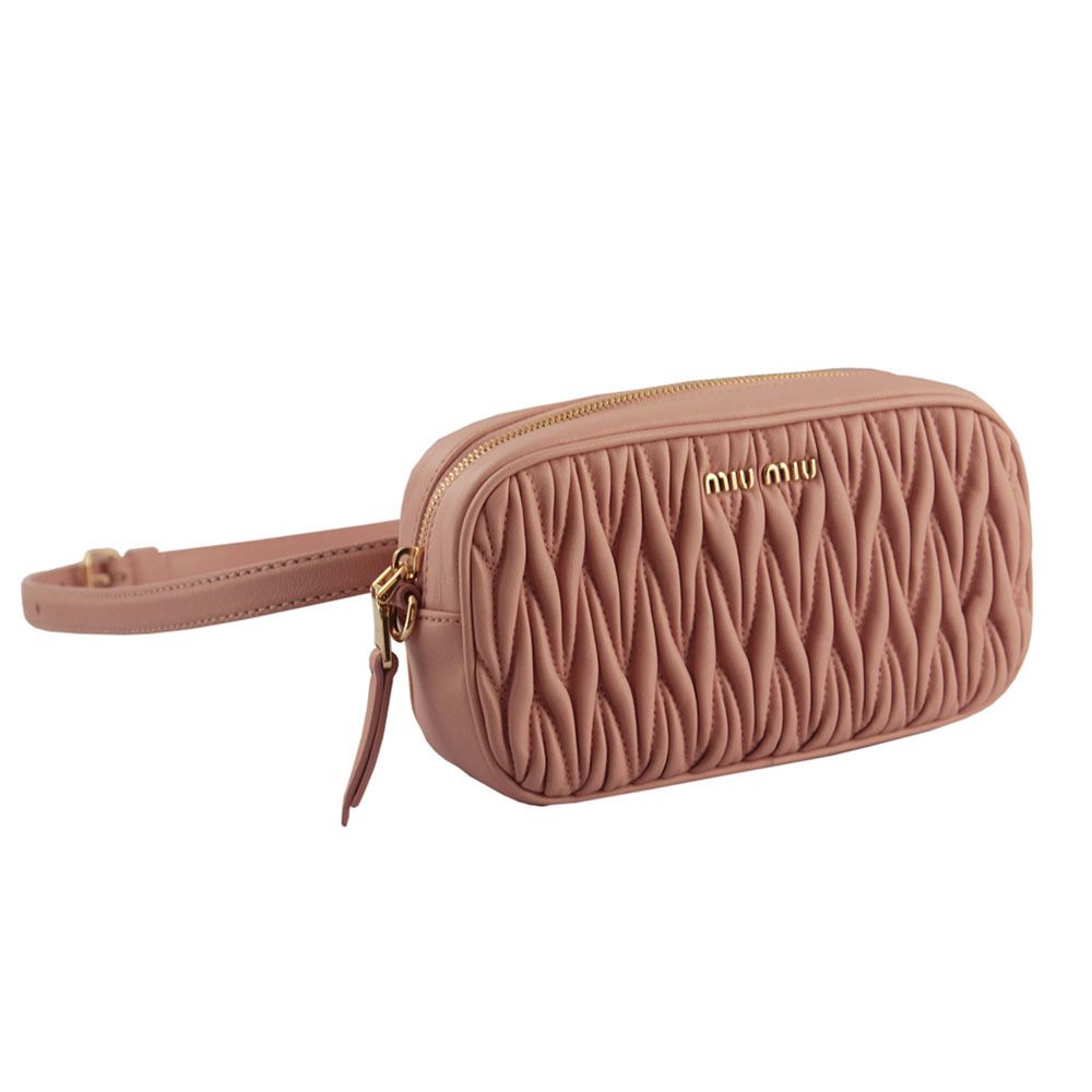 アウトレット】miumiu 2Way ウエストバッグ MATELASSE 5BL005 (MiuMiu 激安モール MIUMIU バック ハンドバッグ