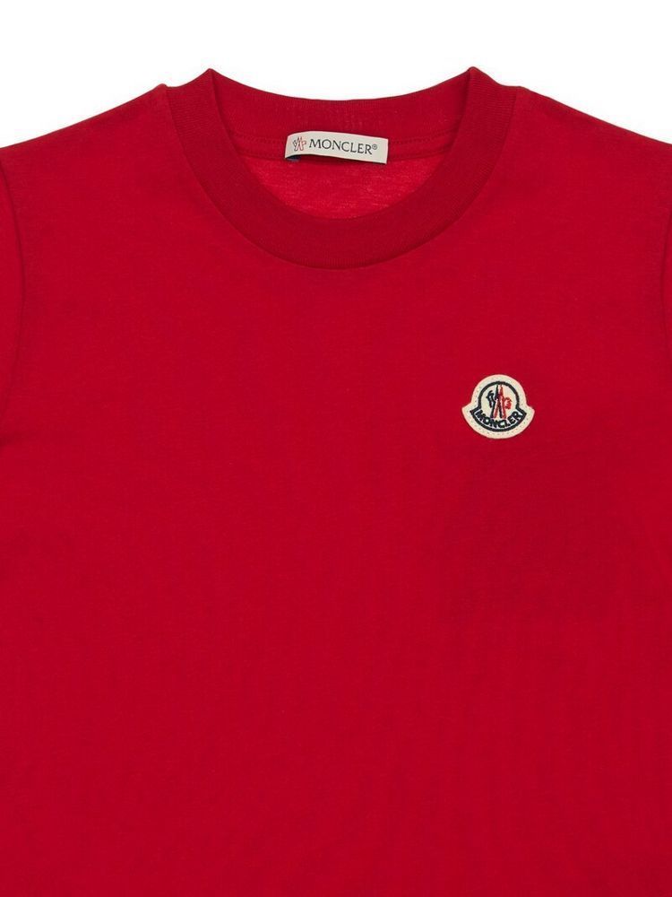 大人OK☆Moncler☆2021SS☆胸ワッペン半袖Tシャツ☆12/14A (MONCLER 大人OK☆Moncler☆2021SS☆胸ワッペン半袖Tシャツ☆12/14A (MONCLER