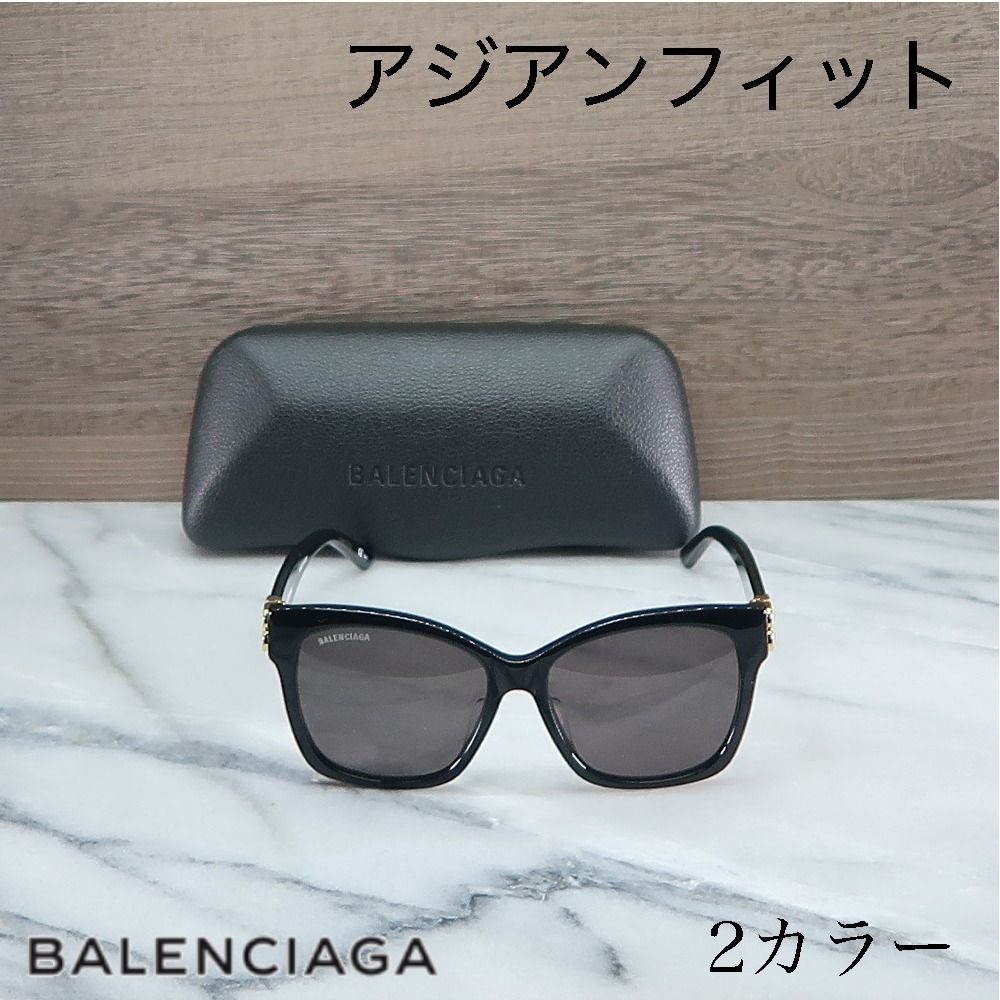 送料,関税込】BALENCIAGAサングラスBB0102SAアジアンフィット ...