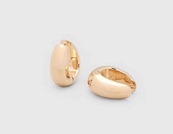 ■VIPSALE■ Tom Wood Ice Hoops ミディアム ゴールド ピアス □VIPSALE□ Tom Wood Ice Hoops ミディアム ゴールド ピアス