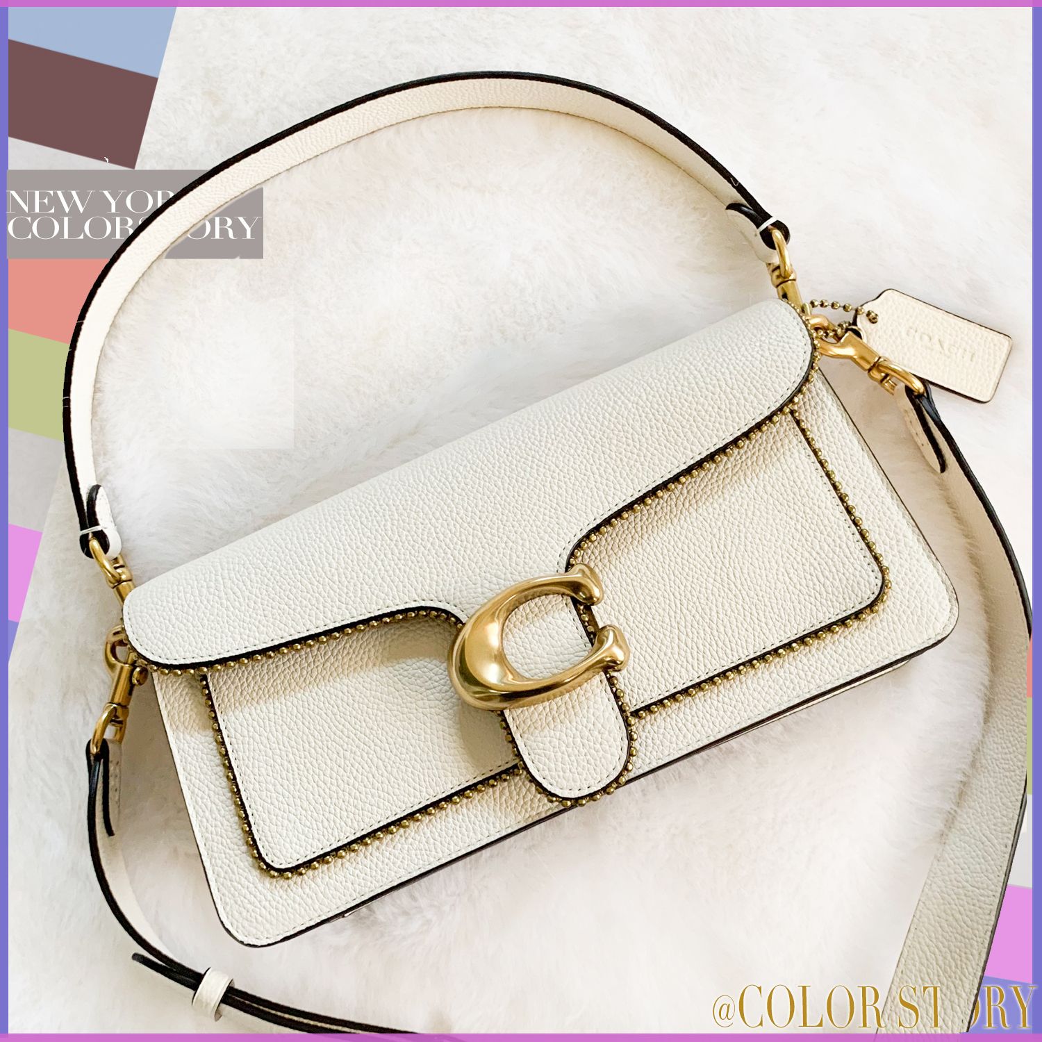 COACHブティック】○NEW!○タビー 26 ビーズチェーン (Coach