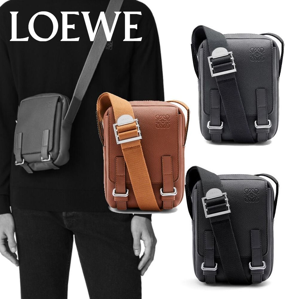 LOEWE*ロエベ*ミリタリー クロスボディ XS グレインカーフ (LOEWE LOEWE*ロエベ*ミリタリー クロスボディ XS グレインカーフ (LOEWE