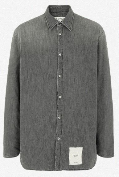 Maison Margiela / リサイクル パデッド デニムシャツ【送関込 Maison Margiela / リサイクル パデッド デニムシャツ【送関込