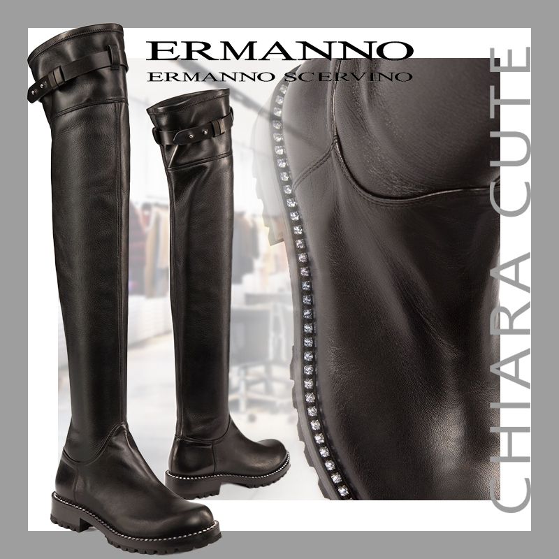 20AW】ERMANNO SCERVINO_women / ニーハイブーツ / クリスタル 20AW】ERMANNO SCERVINO_women / ニーハイブーツ / クリスタル
