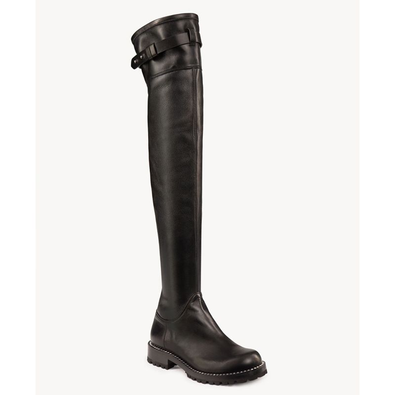 定番の中古商品 【20AW】ERMANNO SCERVINO_women クリスタル / ニーハイブーツ / ロングブーツ 20AW】ERMANNO SCERVINO_women / ニーハイブーツ / クリスタル