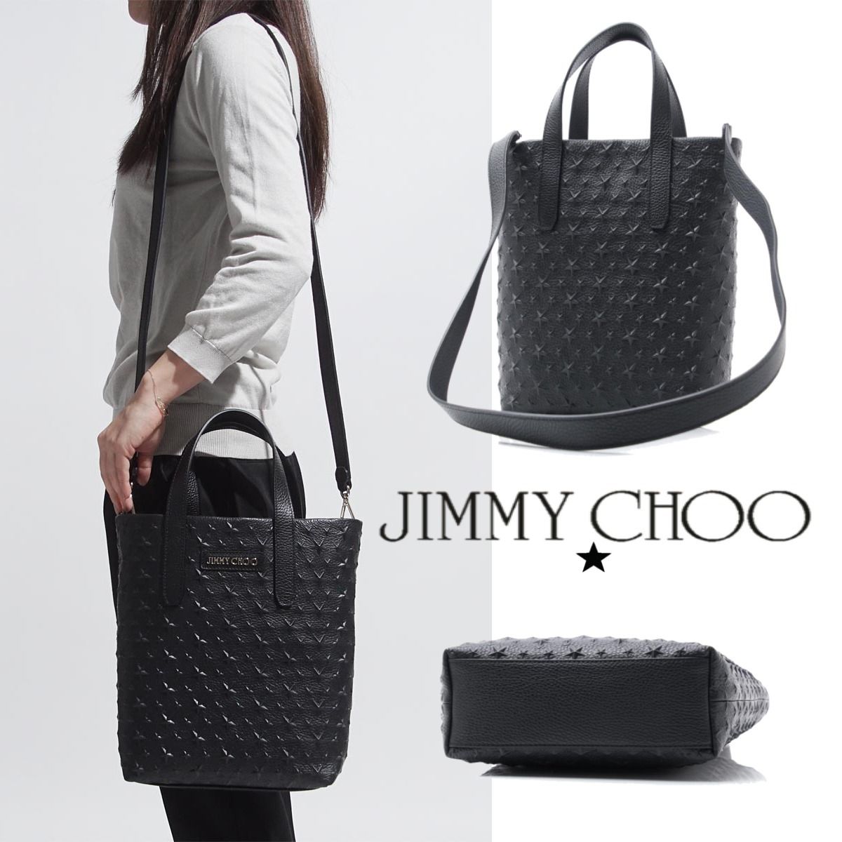 完売必至】ジミーチュウ 2WAY SOFIA トートバッグ スタッズ (Jimmy 完売必至】ジミーチュウ 2WAY SOFIA トートバッグ スタッズ (Jimmy