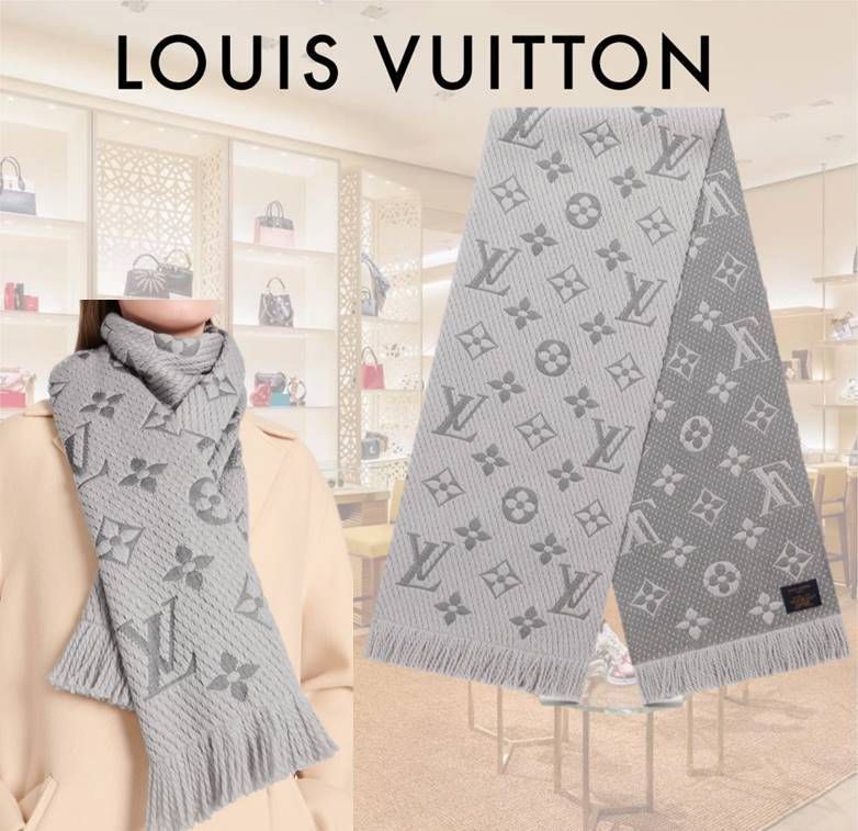 Louis Vuitton エシャルプ・ロゴマニア モノグラム パターン (Louis ...