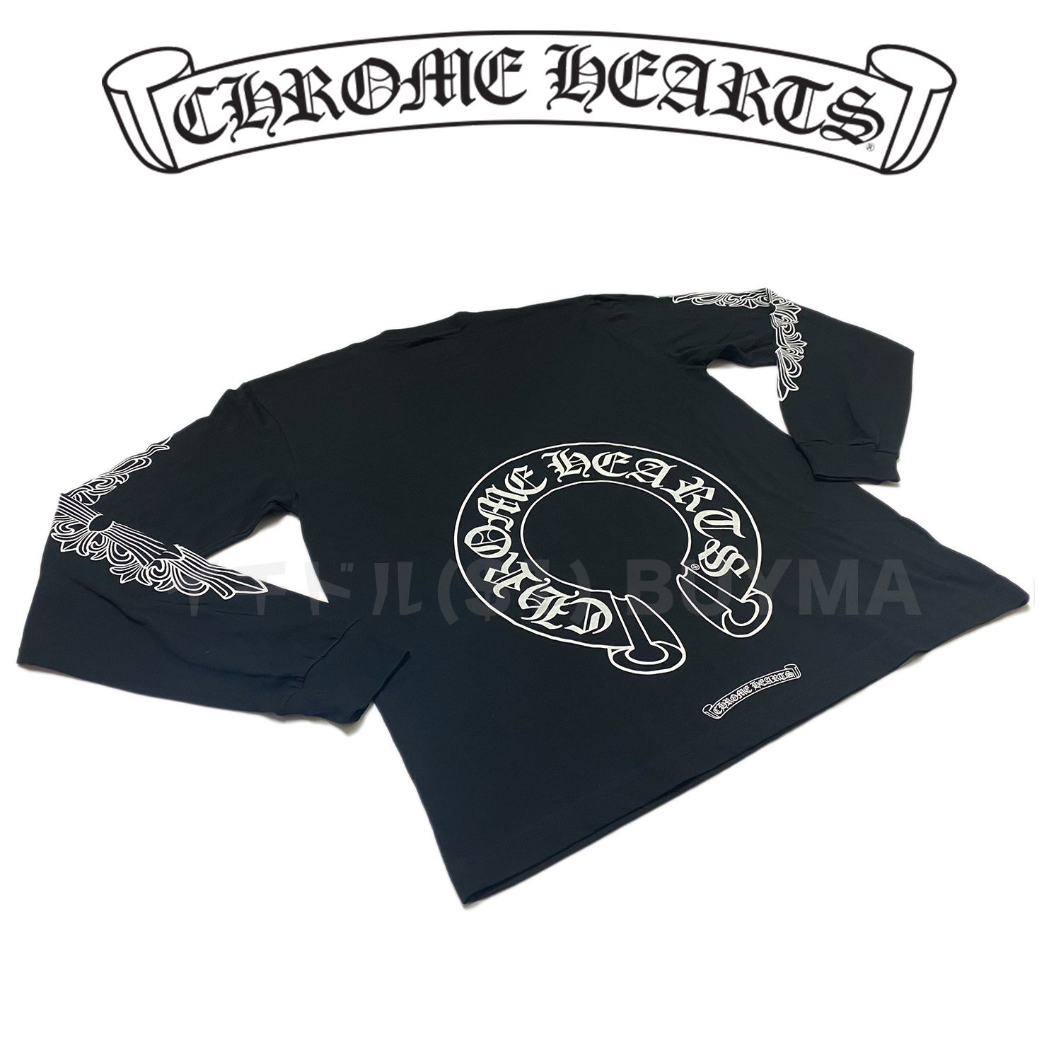 Chrome Hearts クロムハーツ CL-3 Long Sleeve Tee ロゴ ロンT (CHROME ...