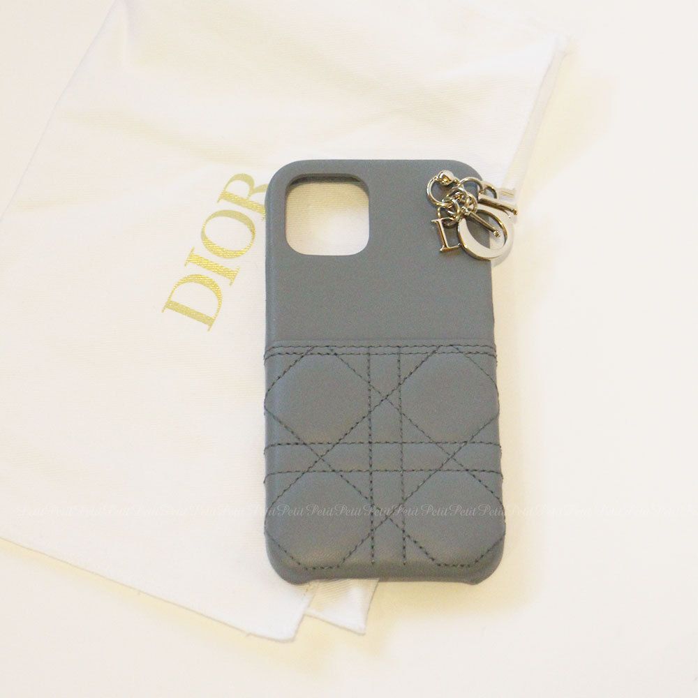 国内発☆DIOR LadyDior チャーム付 iphone12/12Pro用ケース (Dior 国内発☆DIOR LadyDior チャーム付 iphone12/12Pro用ケース (Dior