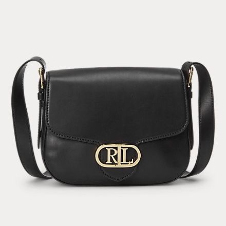 国内発送* NEW RL Leather Medium Addie Crossbody (Ralph Lauren ...