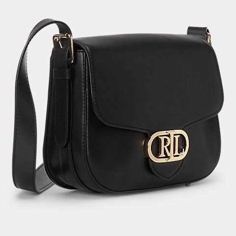 国内発送* NEW RL Leather Medium Addie Crossbody (Ralph Lauren ...
