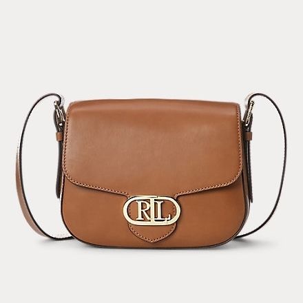 国内発送* NEW RL Leather Medium Addie Crossbody (Ralph Lauren ...