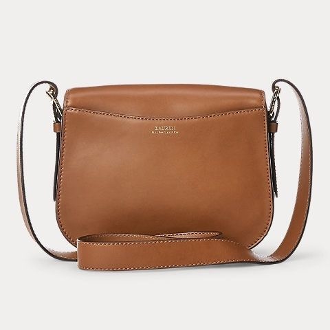 国内発送* NEW RL Leather Medium Addie Crossbody (Ralph Lauren ...