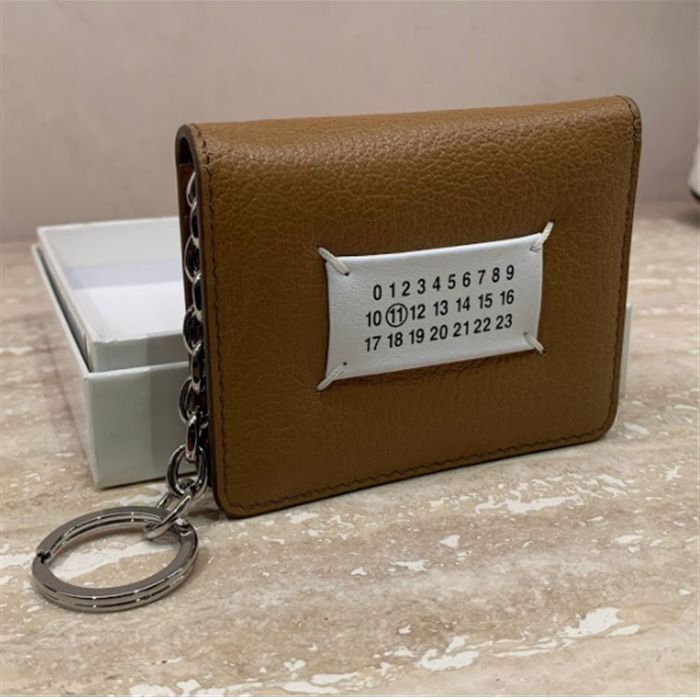 マルジェラ直営◇カードホルダー◇数字ロゴ◇キーチェーン付き (Maison マルジェラ直営◇カードホルダー◇数字ロゴ◇キーチェーン付き (Maison