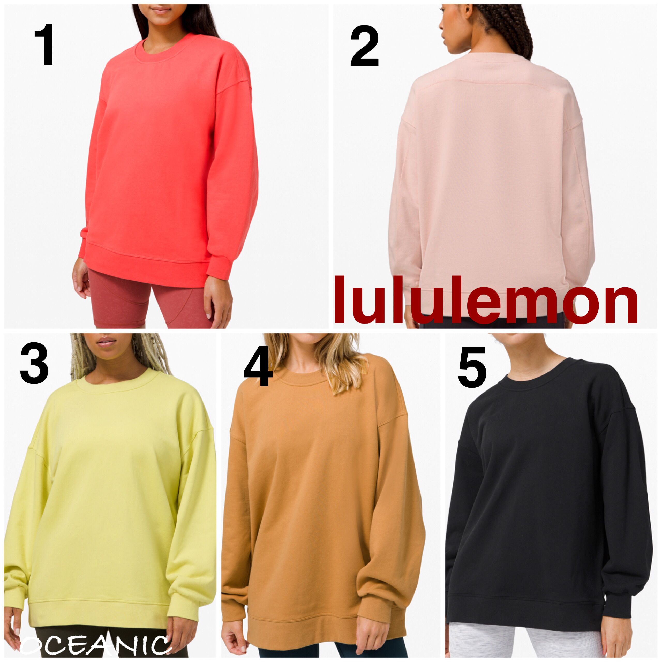 lululemon】Perfectly Oversized オーバーサイズ プルオーバー lululemon】Perfectly Oversized オーバーサイズ プルオーバー