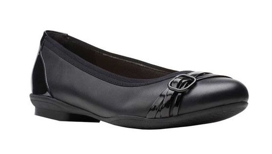 Clarks(クラークス)☆サラチューリップバレエフラット (Clarks/バレエ ...