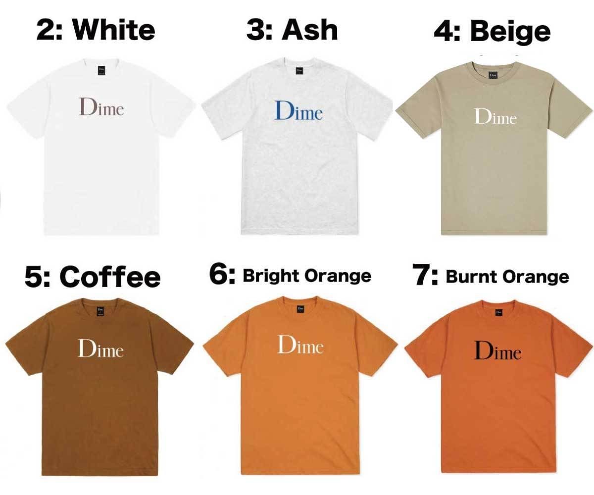 関税込/Dime* クラシック ロゴ Tシャツ 関税込/Dime* クラシック ロゴ Tシャツ