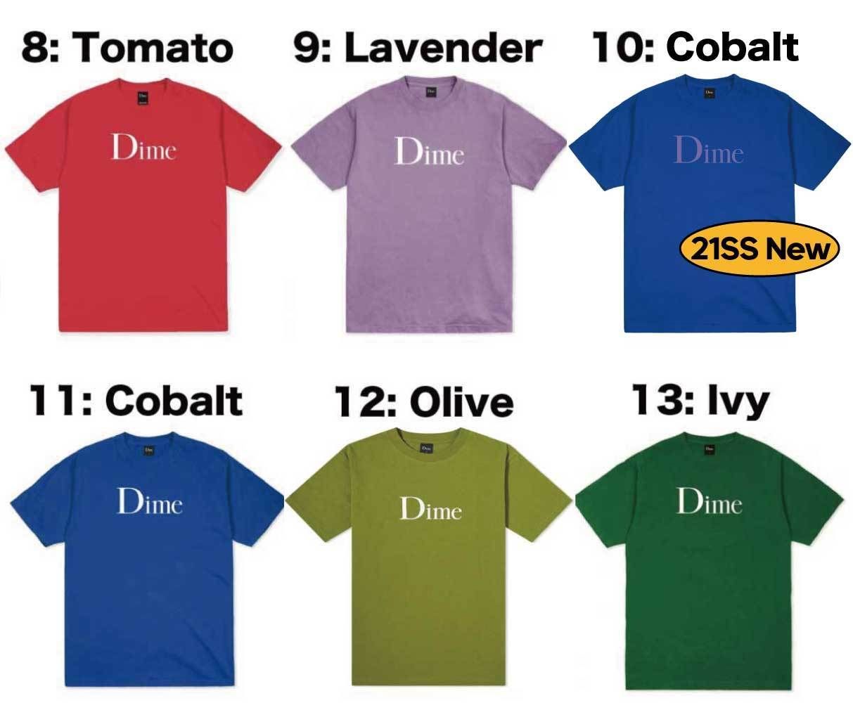 関税込/Dime* クラシック ロゴ Tシャツ (Dime/Tシャツ・カットソー 関税込/Dime* クラシック ロゴ Tシャツ (Dime/Tシャツ・カットソー