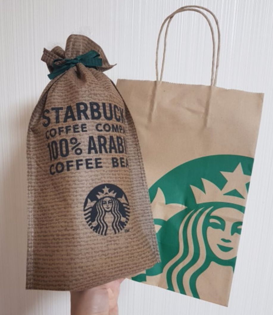 スターバックスコリア ニューイヤー ジッパー トートバッグ