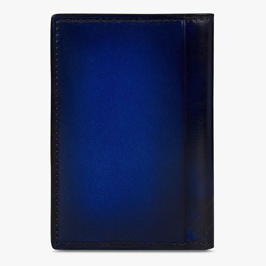 すぐ届く☆BERLUTI☆カードケース ジャグア 上品なブルー♪ (Berluti ...
