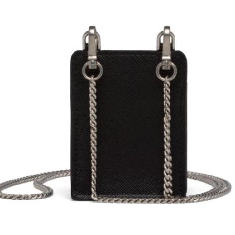 PRADA プラダ☆サフィアーノレザーイヤホンケース (PRADA/スマホケース ...