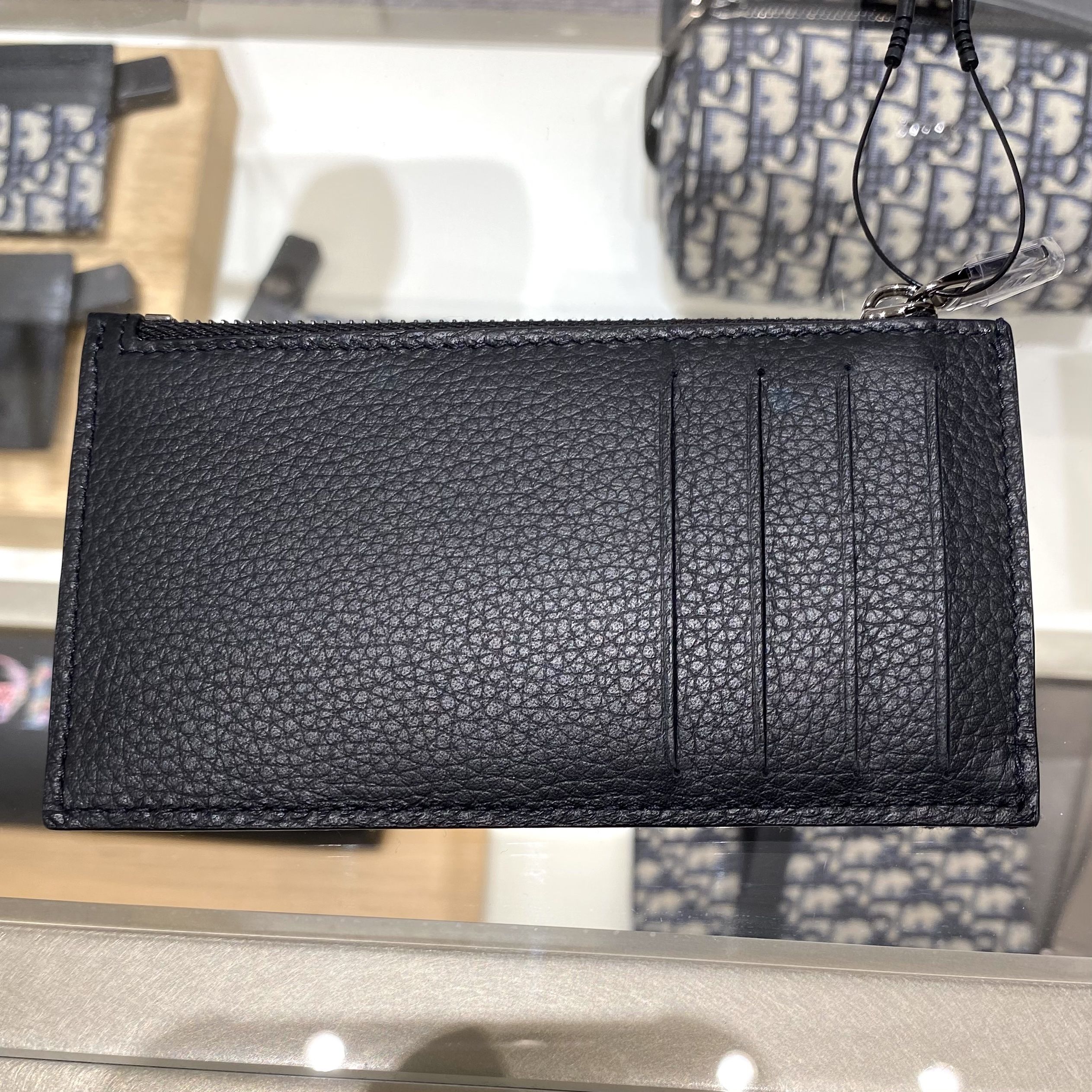 DIOR☆ジップカードホルダー ディオールオブリーク☆すぐ届く! (Dior DIOR☆ジップカードホルダー ディオールオブリーク☆すぐ届く! (Dior