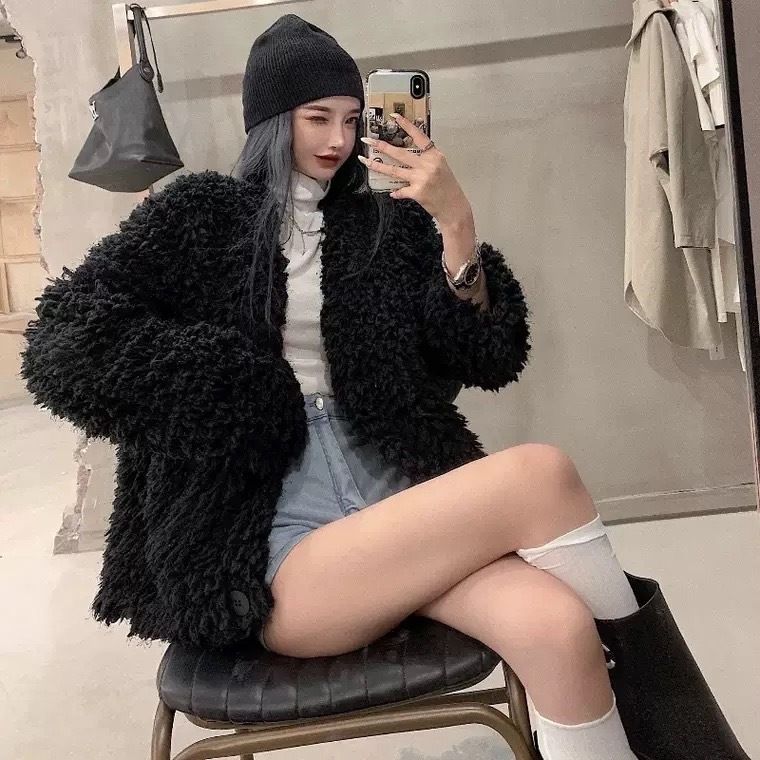 ファーコート ジャケット もこもこ 大人可愛い 華やか セクシー ファーコート ジャケット もこもこ 大人可愛い 華やか セクシー