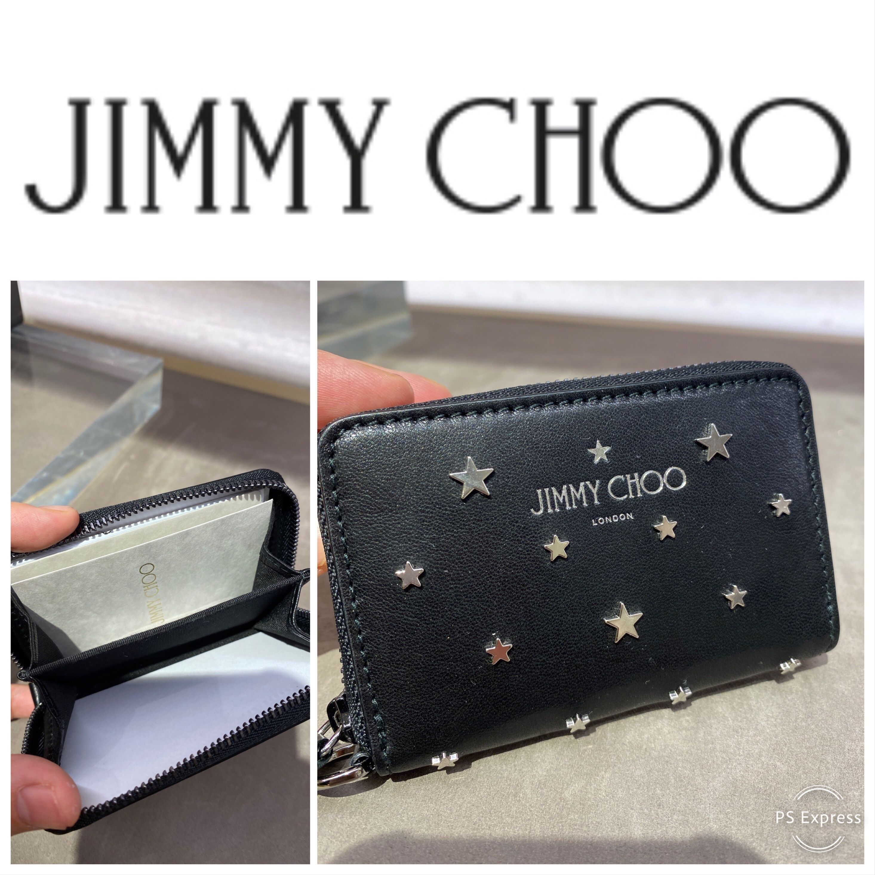 SALE!!【Jimmy Choo】DANNY☆コインケース☆スター☆可愛い (Jimmy Exynos コインケース今だけセール ジミーチュウ コインケース/小銭入れ