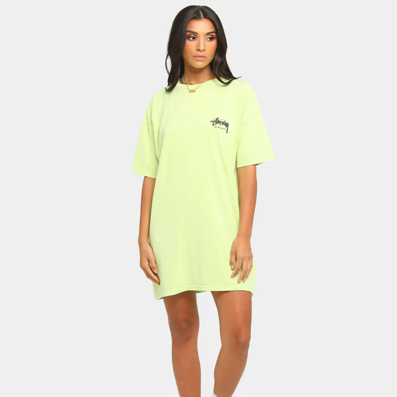 Stussy Beats Tee Dress ワンピース ボーイフレンドtシャツ Stussy Tシャツ カットソー Buyma