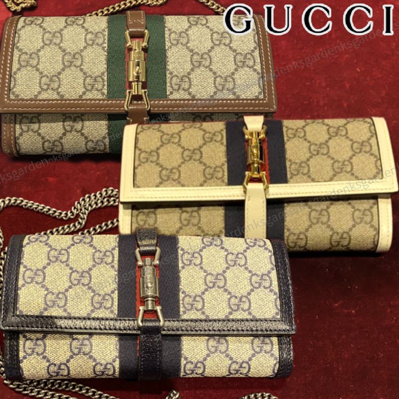 GUCCI☆ジャッキー1961チェーンウォレット スマホ財布☆すぐ届く GUCCI☆ジャッキー1961チェーンウォレット スマホ財布☆すぐ届く