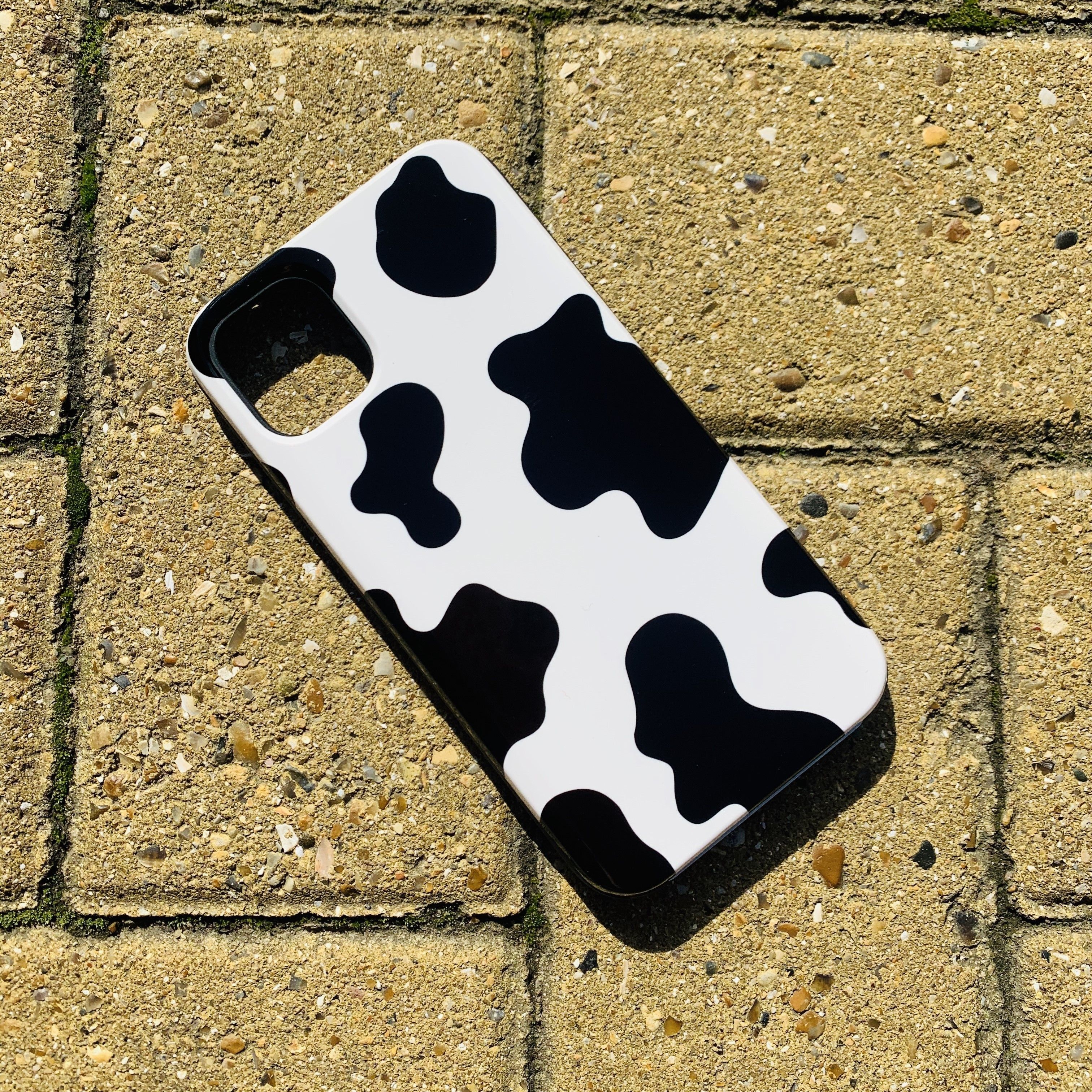 Harper & Blake】お洒落カード収納ミラー付スマホケース トラ