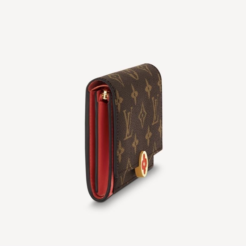 LOUIS VUITTON】ミニ財布 ポルトフォイユ・フロールコンパクト (Louis ...