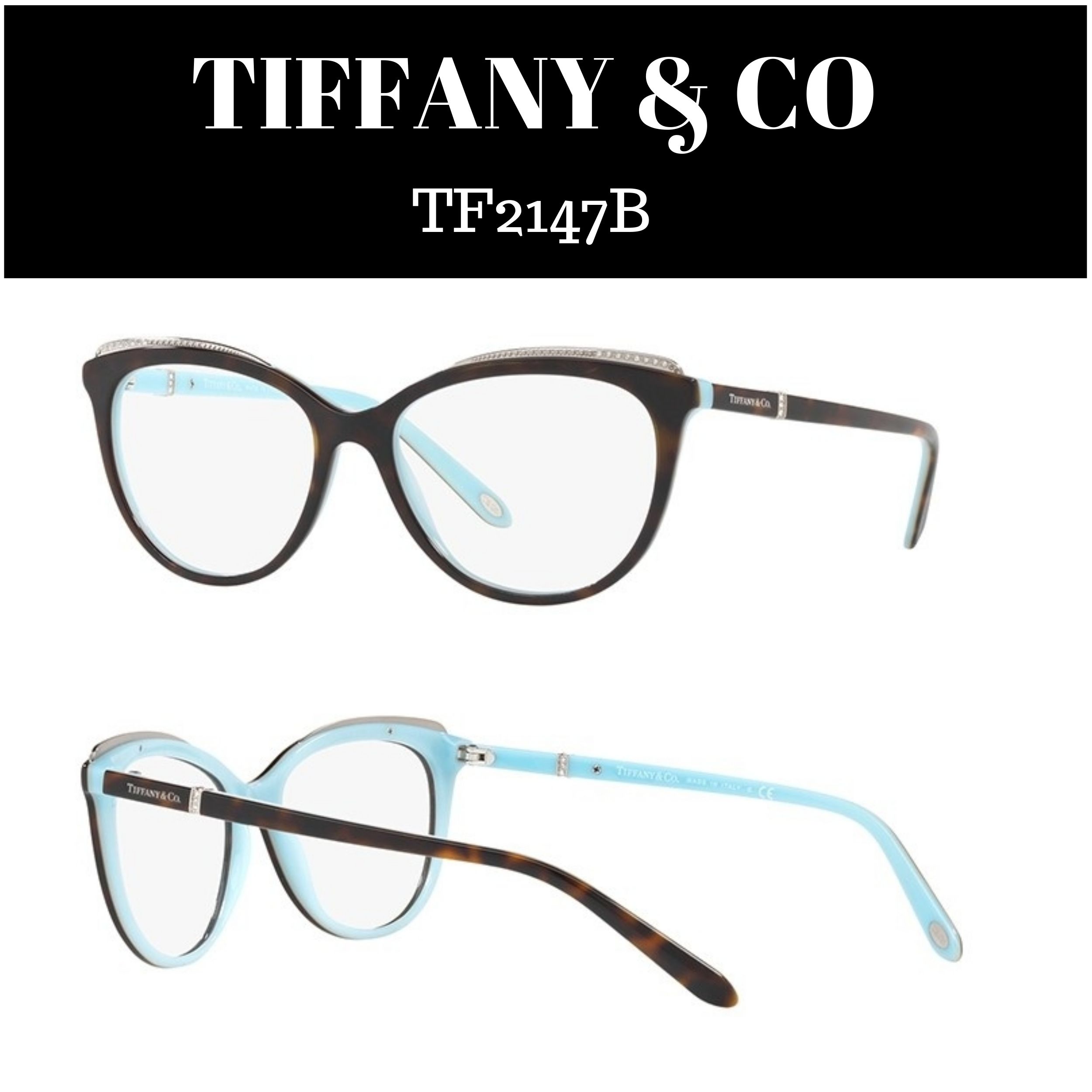 ☆TIFFANYティファニー☆TF2147B キャットアイメガネフレーム (Tiffany ...