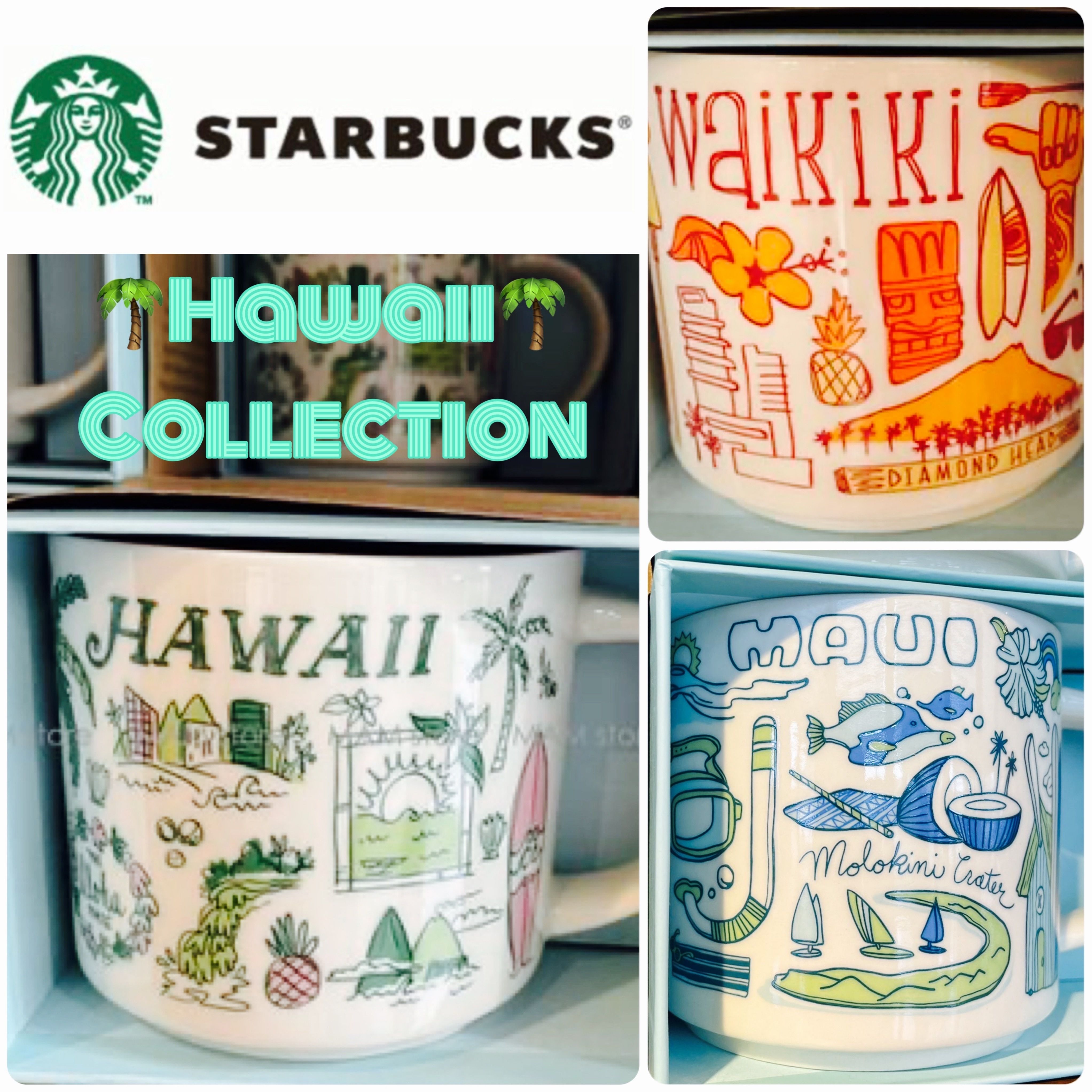 Starbucks Coffee Hawaii限定マグカップ