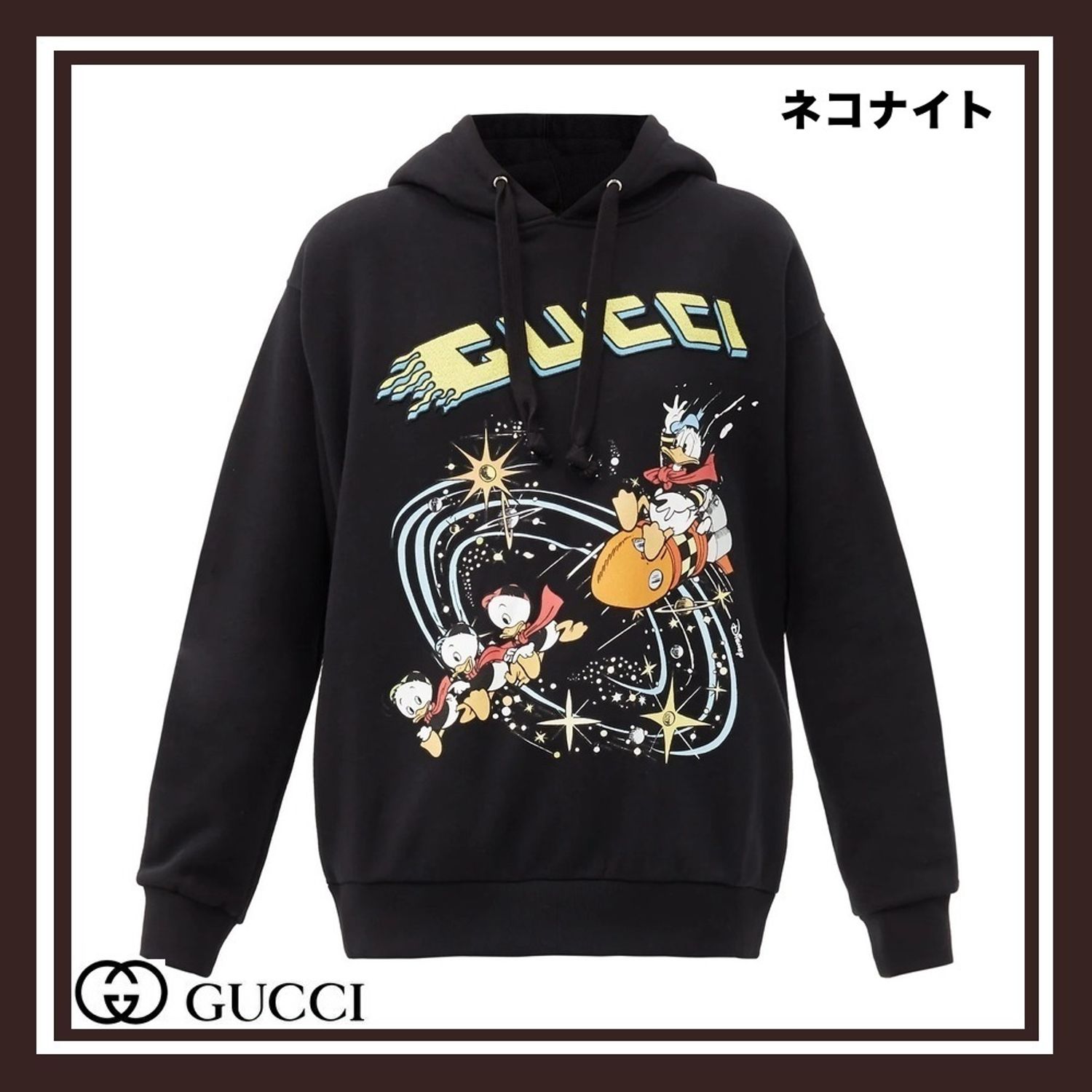 Gucci X Disney ドナルドダック コットンスウェットパーカー Gucci ブラウス シャツ Buyma