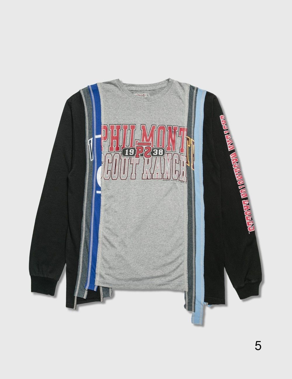 NEEDLES - ニードルス 7 CUTS カレッジ ロンT (Needles/Tシャツ NEEDLES - ニードルス 7 CUTS カレッジ ロンT (Needles/Tシャツ